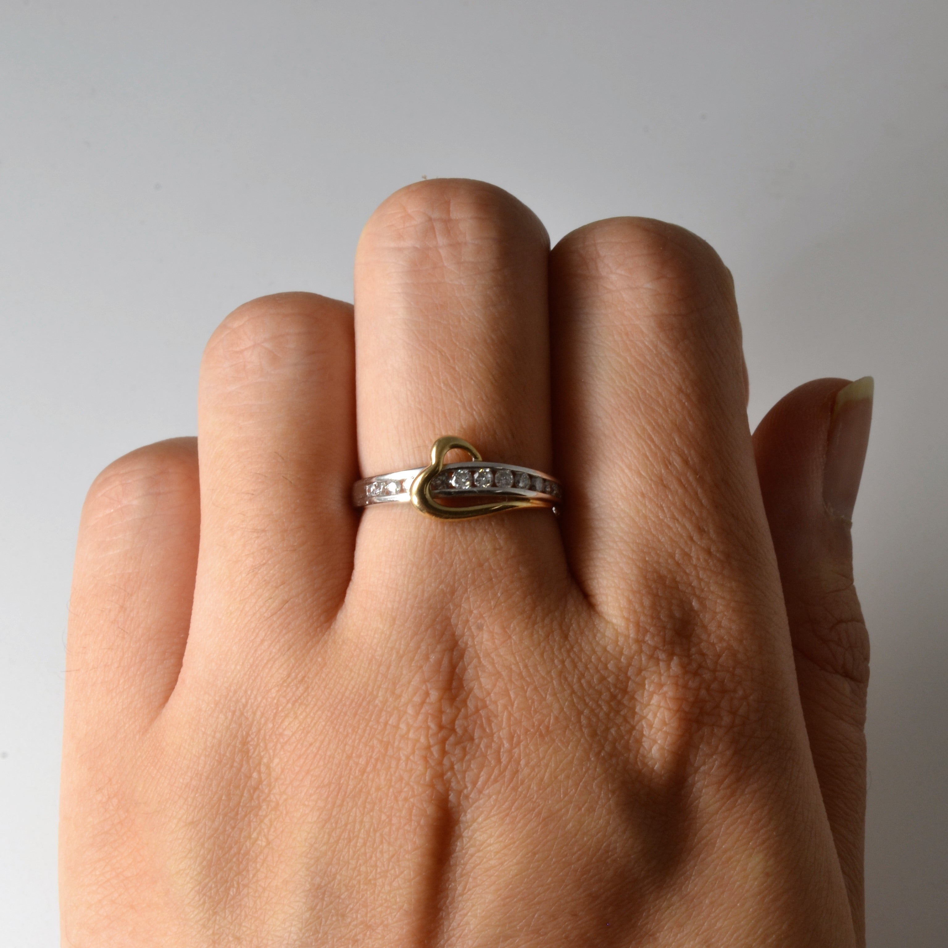 Channel Set Diamond Ring | 0.26ctw | SZ 7 |