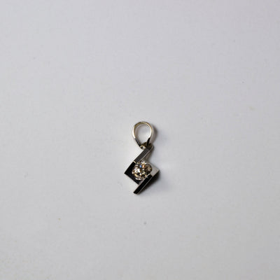 Tension Set Diamond Pendant | 0.12ct |