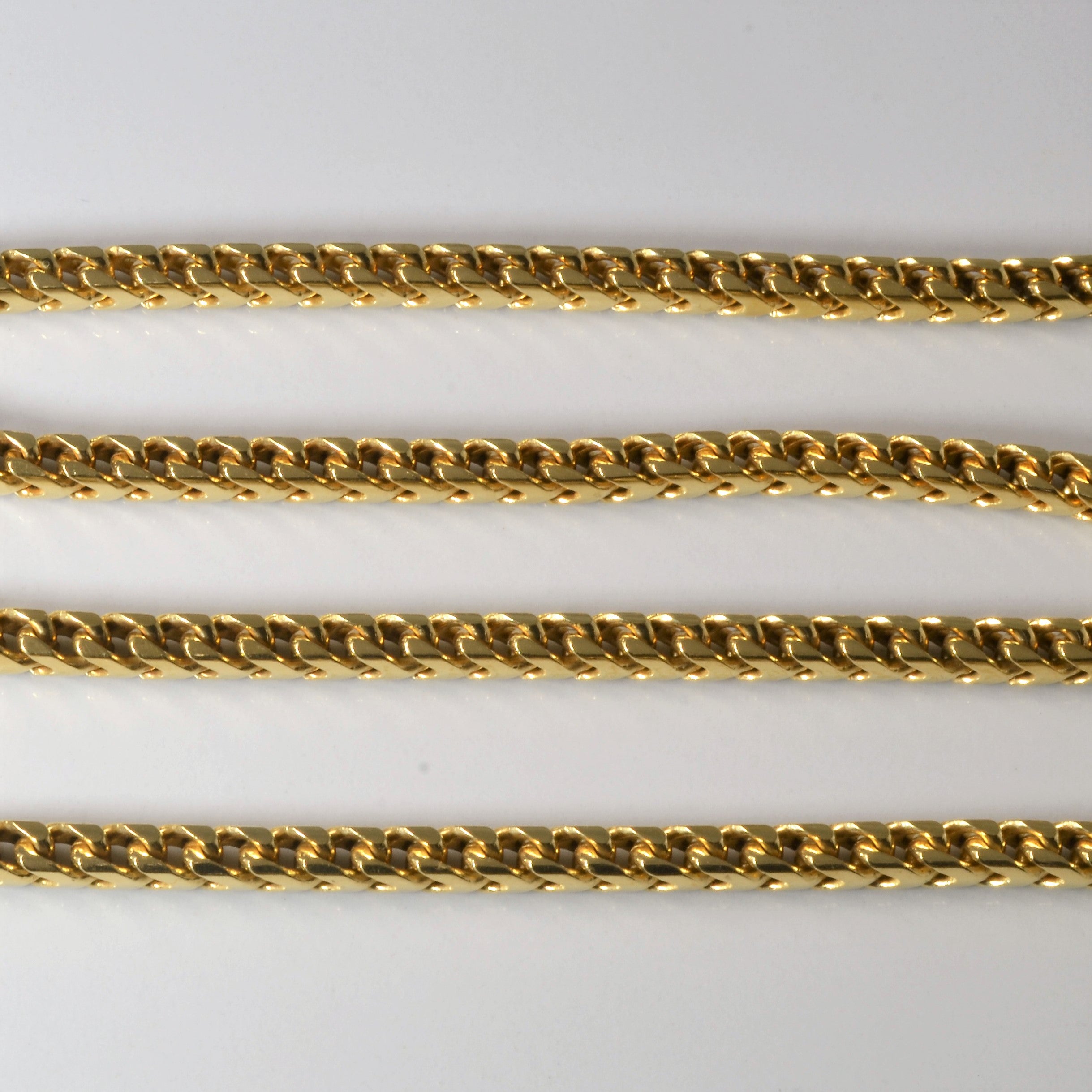 18k Yellow Gold Wheat Chain | 24" |