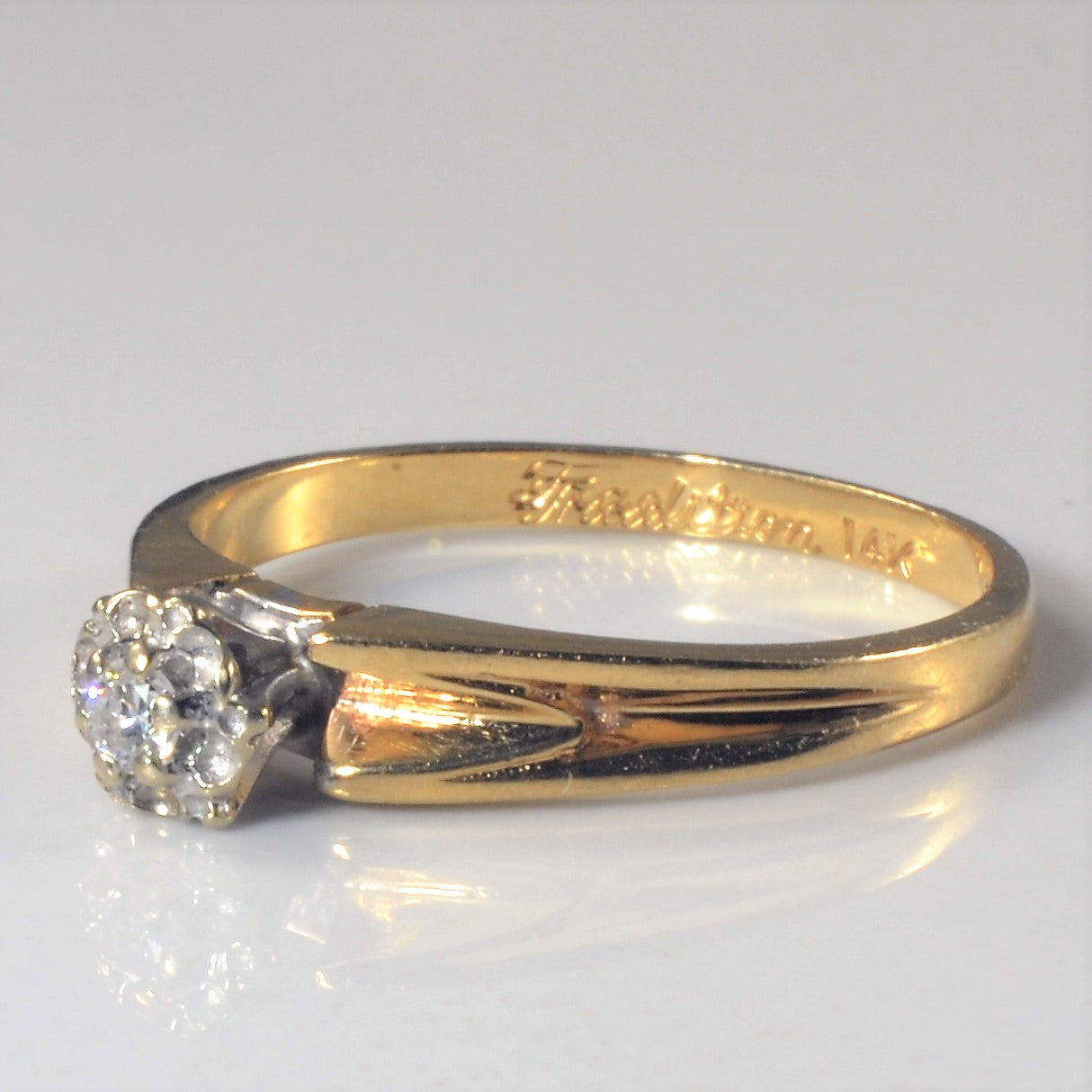 Old European Illusion Diamond Ring | 0.03ct | SZ 6 |