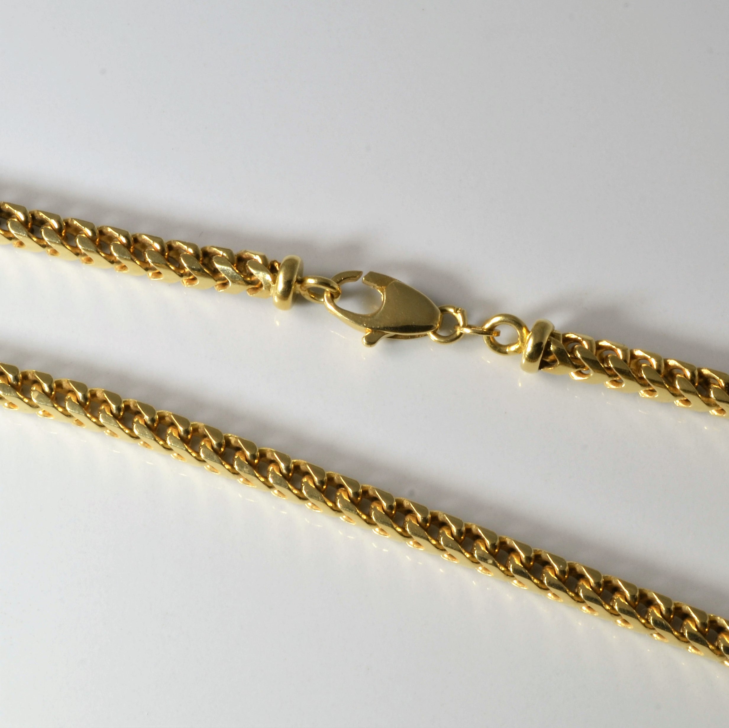 18k Yellow Gold Wheat Chain | 24" |