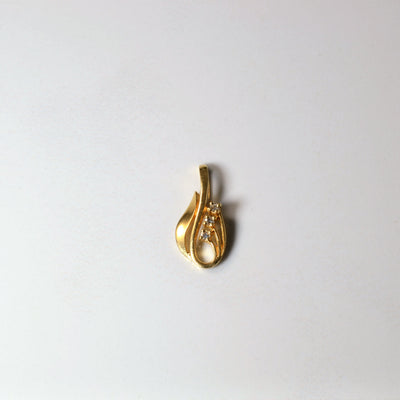 Diamond Drop Pendant | 0.045ctw |
