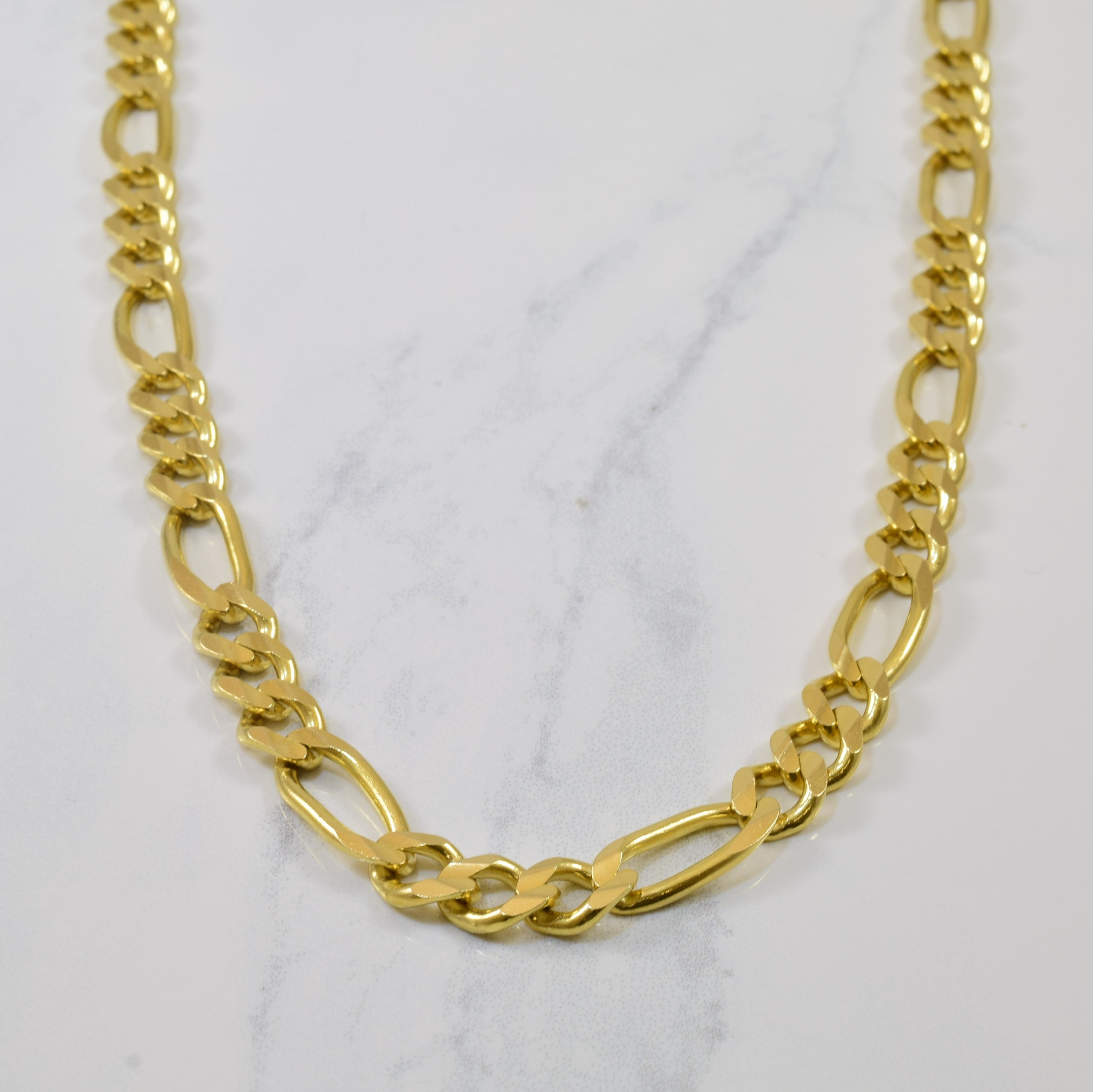 14k Yellow Gold Figaro Chain | 20" |