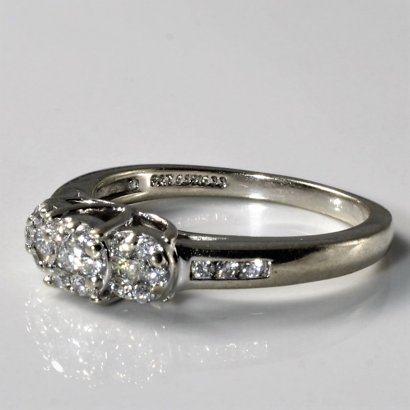 Triple Cluster Diamond Ring | 0.27ctw | SZ 6 |