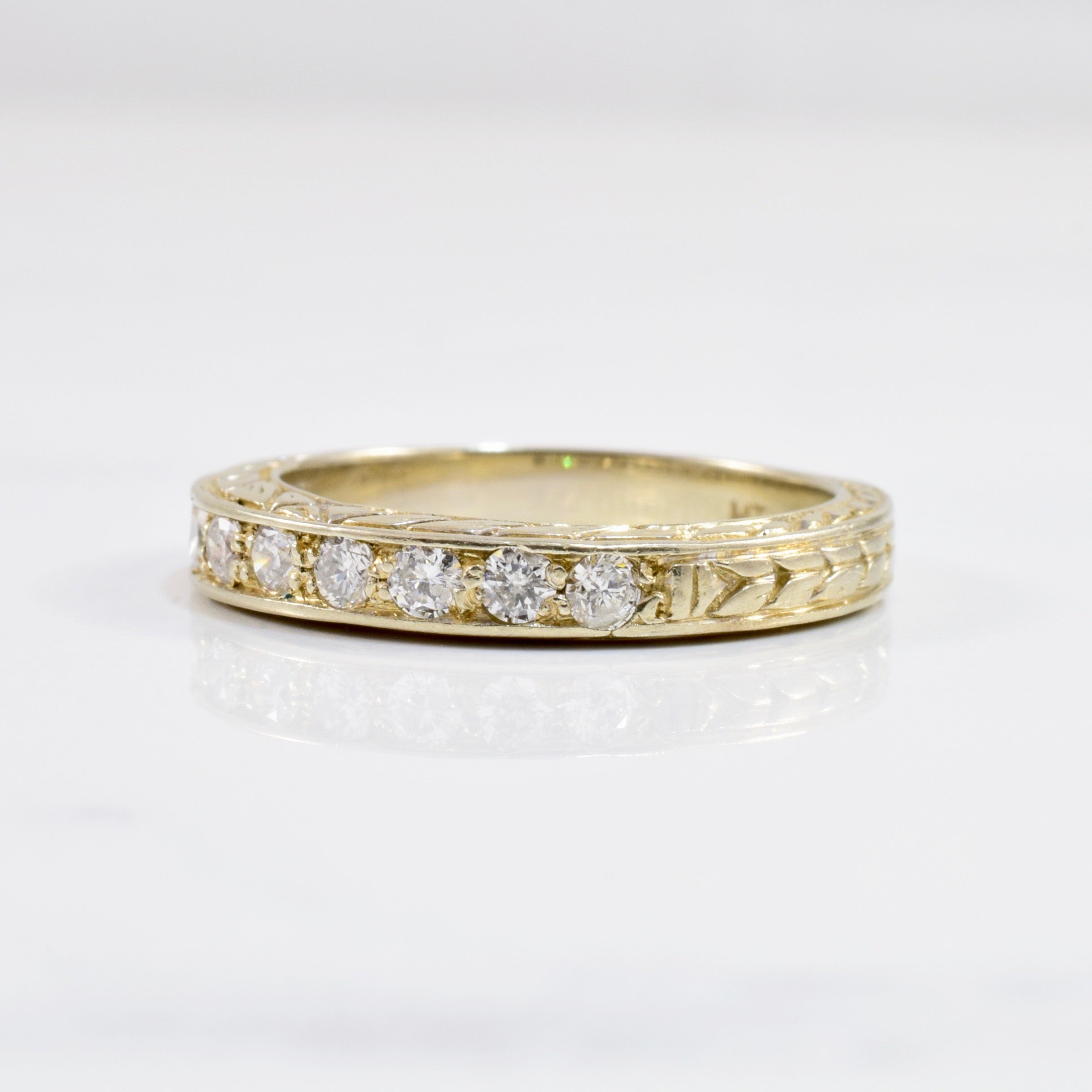 Retro Era Semi Eternity Diamond Band | 0.27 ctw SZ 5.5 |