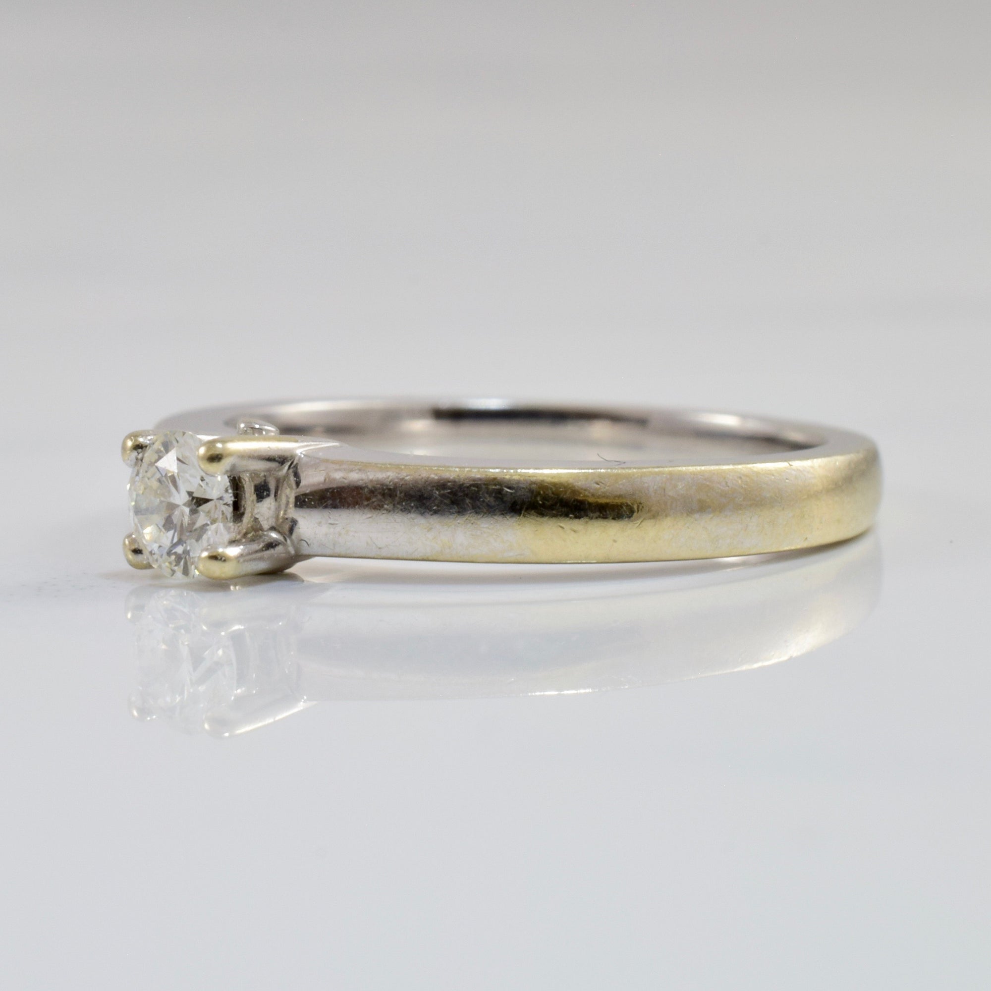 Diamond Solitaire Engagement Ring | 0.20 ct SZ 6.5 |