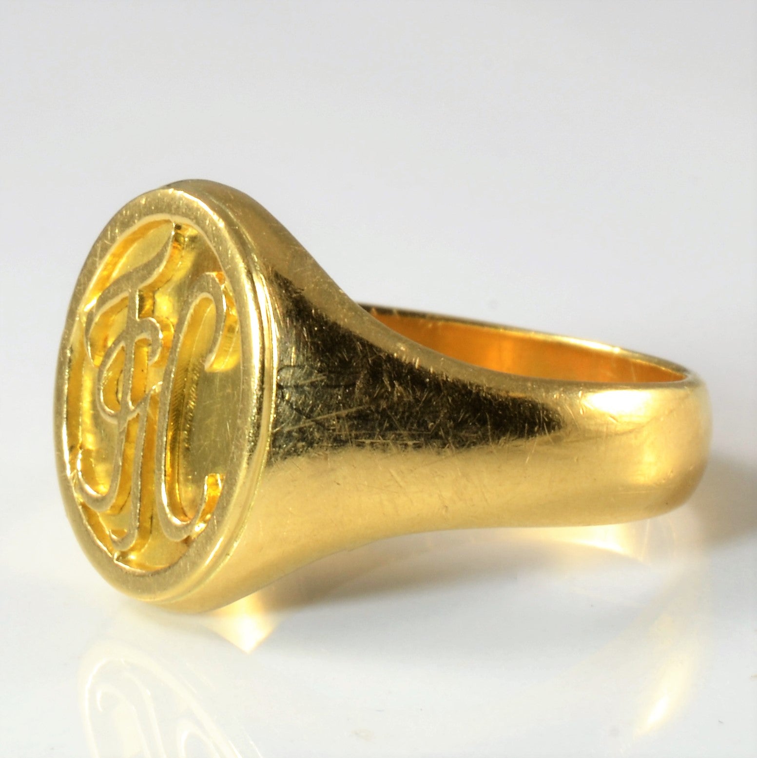 Cavelti' Oval Signet Ring | SZ 9.75 |