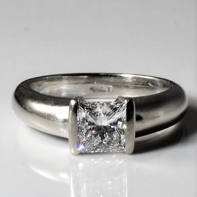 Tension Set Princess Diamond Engagement Ring | 1.02ct | SZ 5.75 |