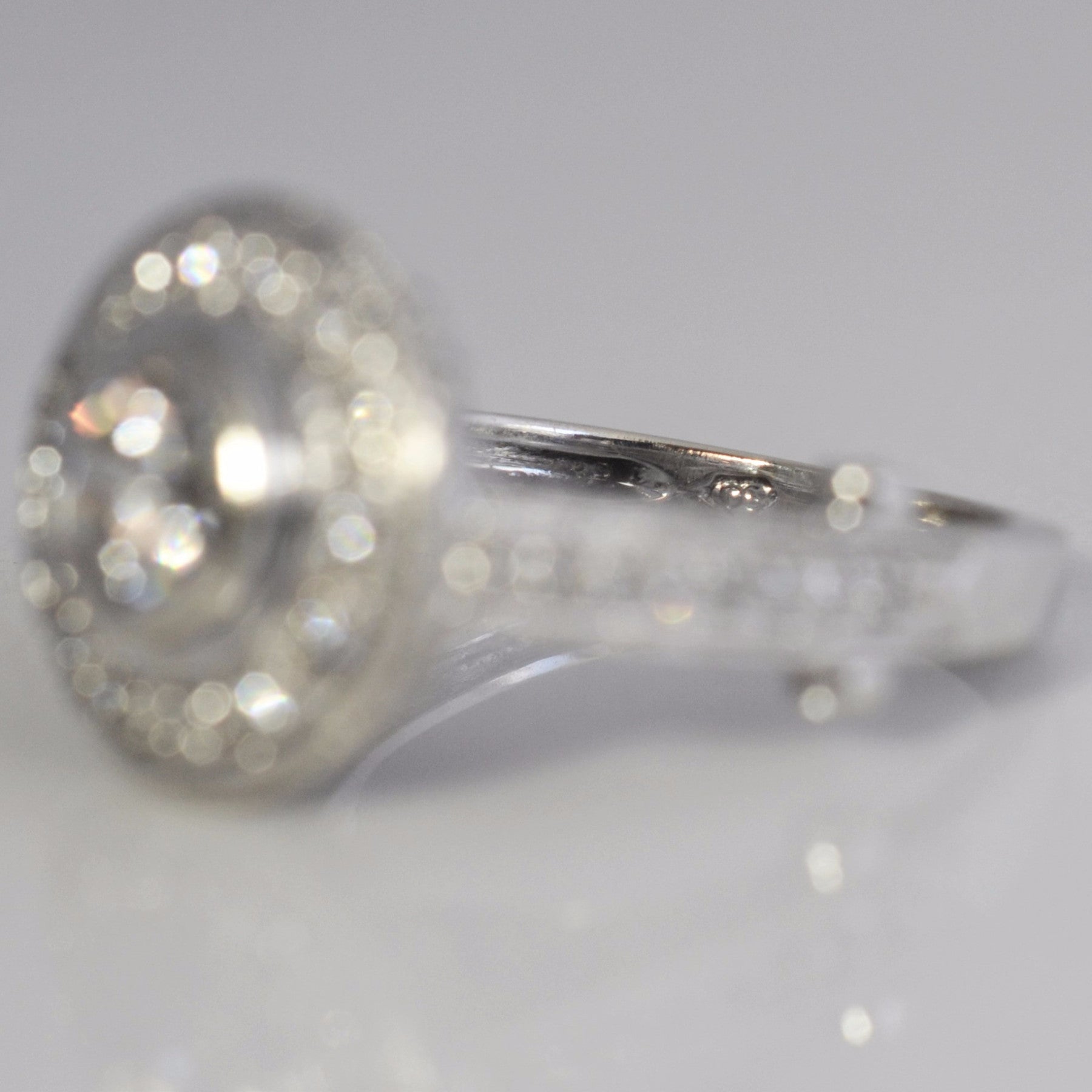 Bezel Set Milgrain Detailed Engagement Ring | 1.10 ctw, SZ 6.25 |