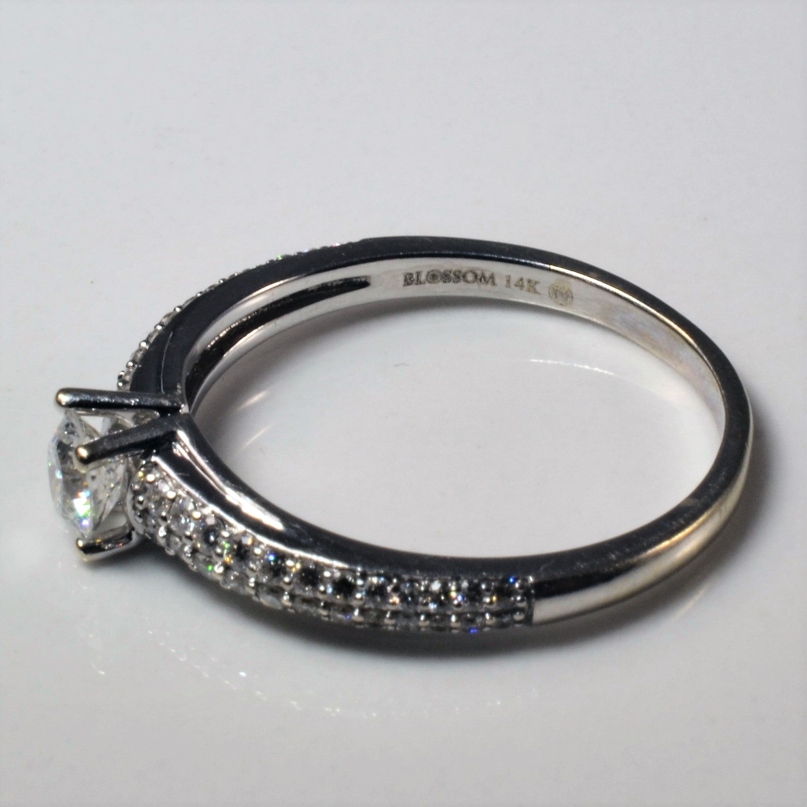 Blossom Cut Diamond Engagement Ring | 0.62ctw | SZ 7.25 |