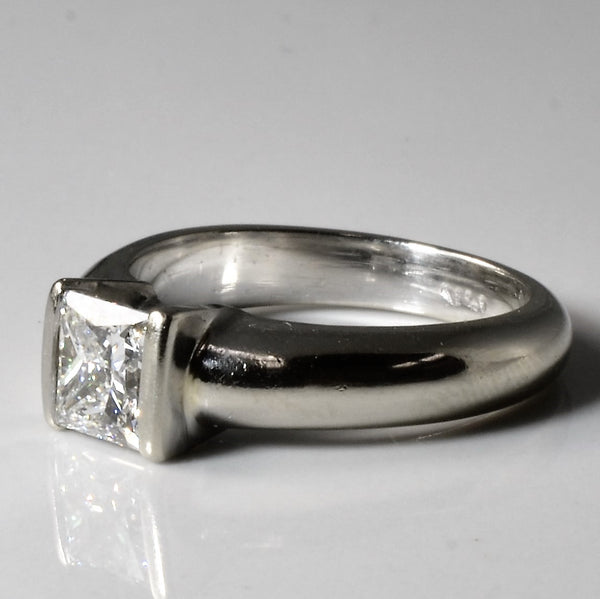 Tension Set Princess Diamond Engagement Ring | 1.02ct | SZ 5.75 |