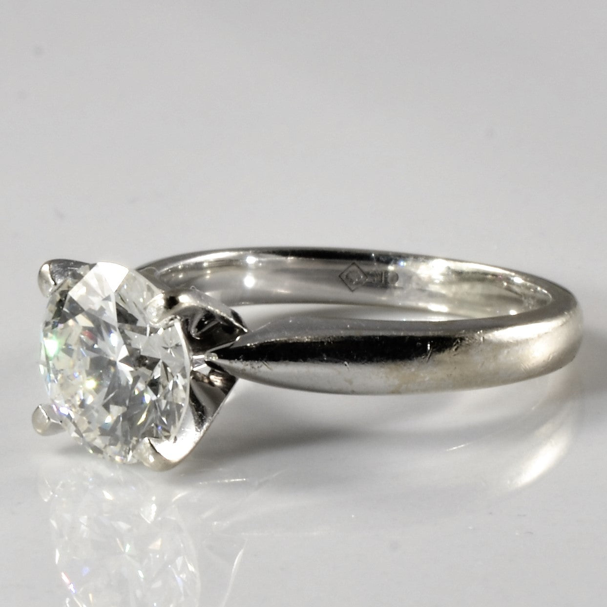 Classic Solitaire Diamond Engagement Ring | 1.57ct | SZ 4.5 |