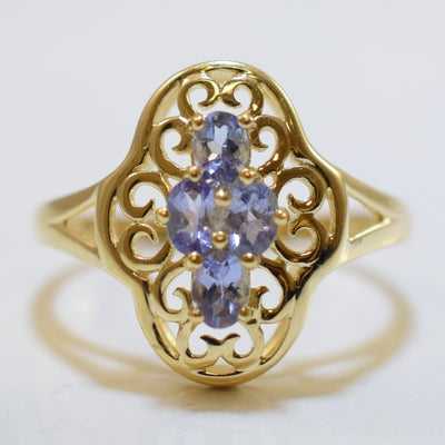 Tanzanite Cocktail Ring | 0.72ct | SZ 9 |