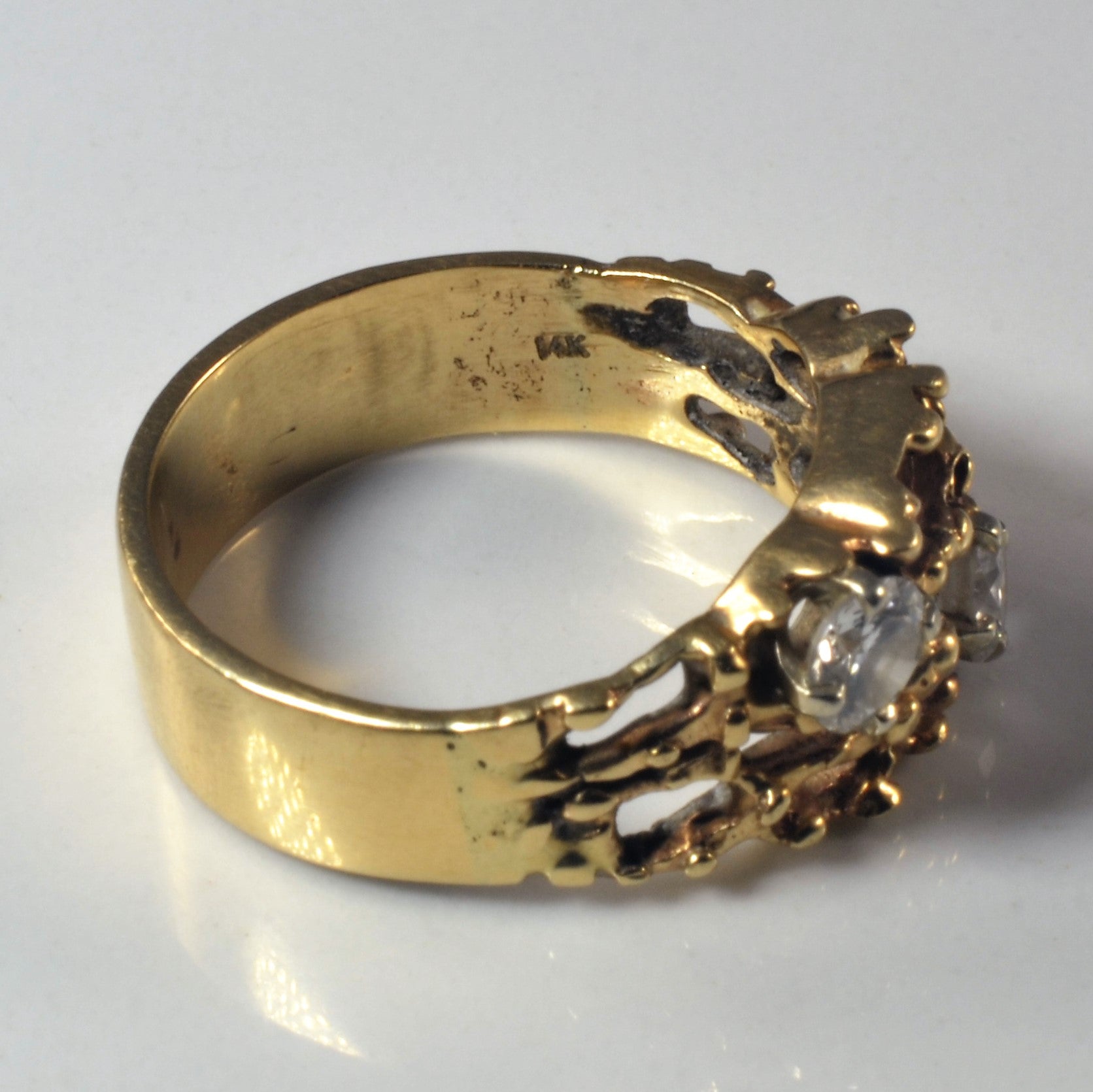 Open Work Diamond Ring | 0.52ctw | SZ 8 |