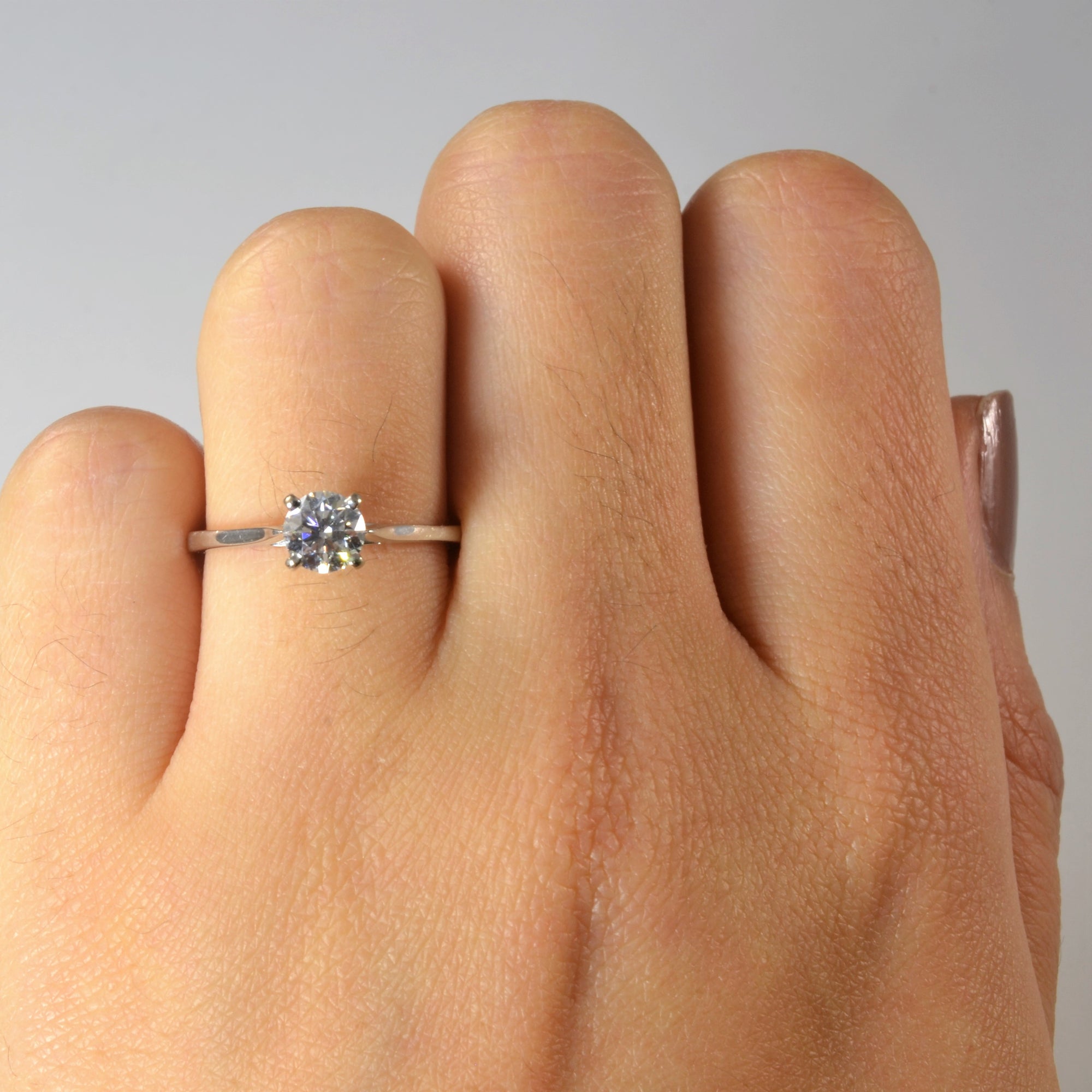 Solitaire GIA Diamond Ring | 0.55ct | SZ 6 |