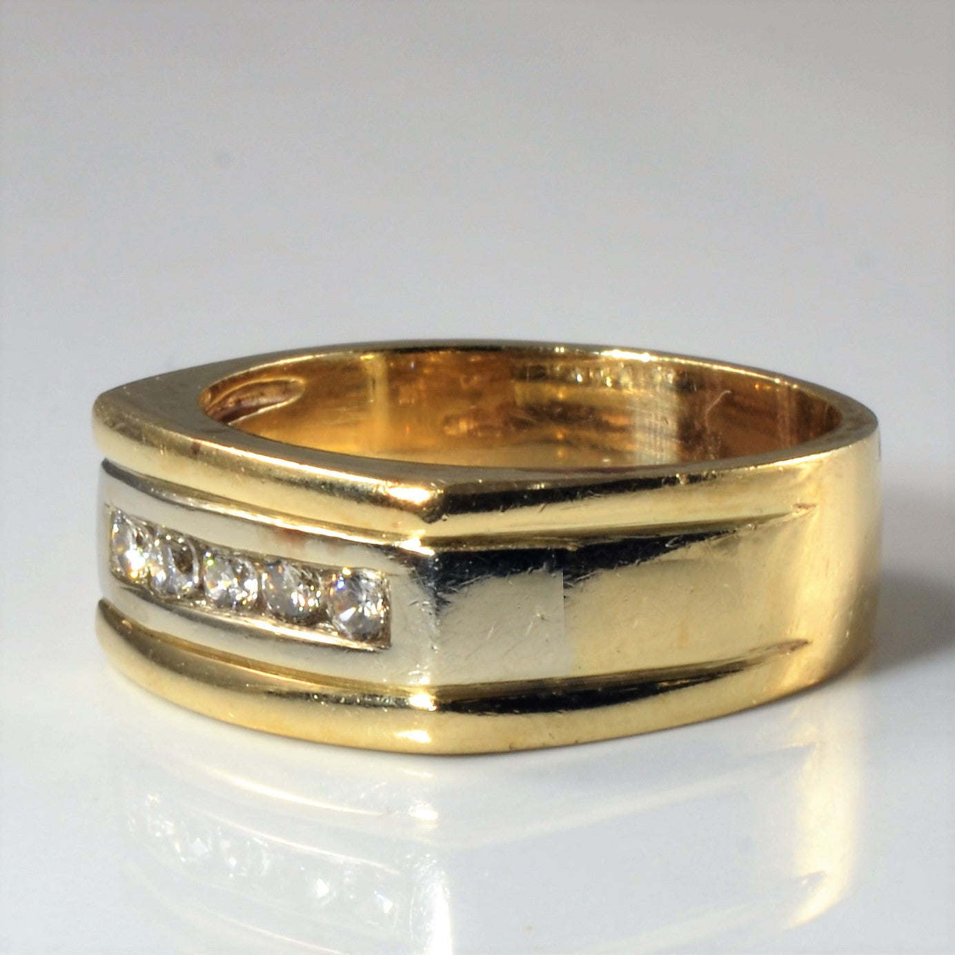 Diamond Channel Ring | 0.30ctw | SZ 10 |