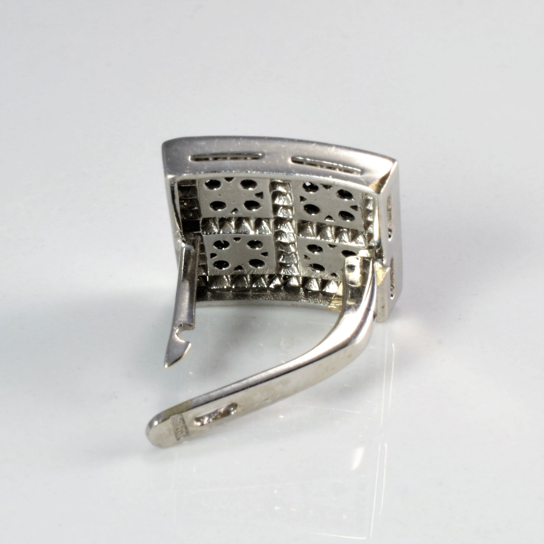 Cluster Set Diamond Earrings | 1.37 ctw |