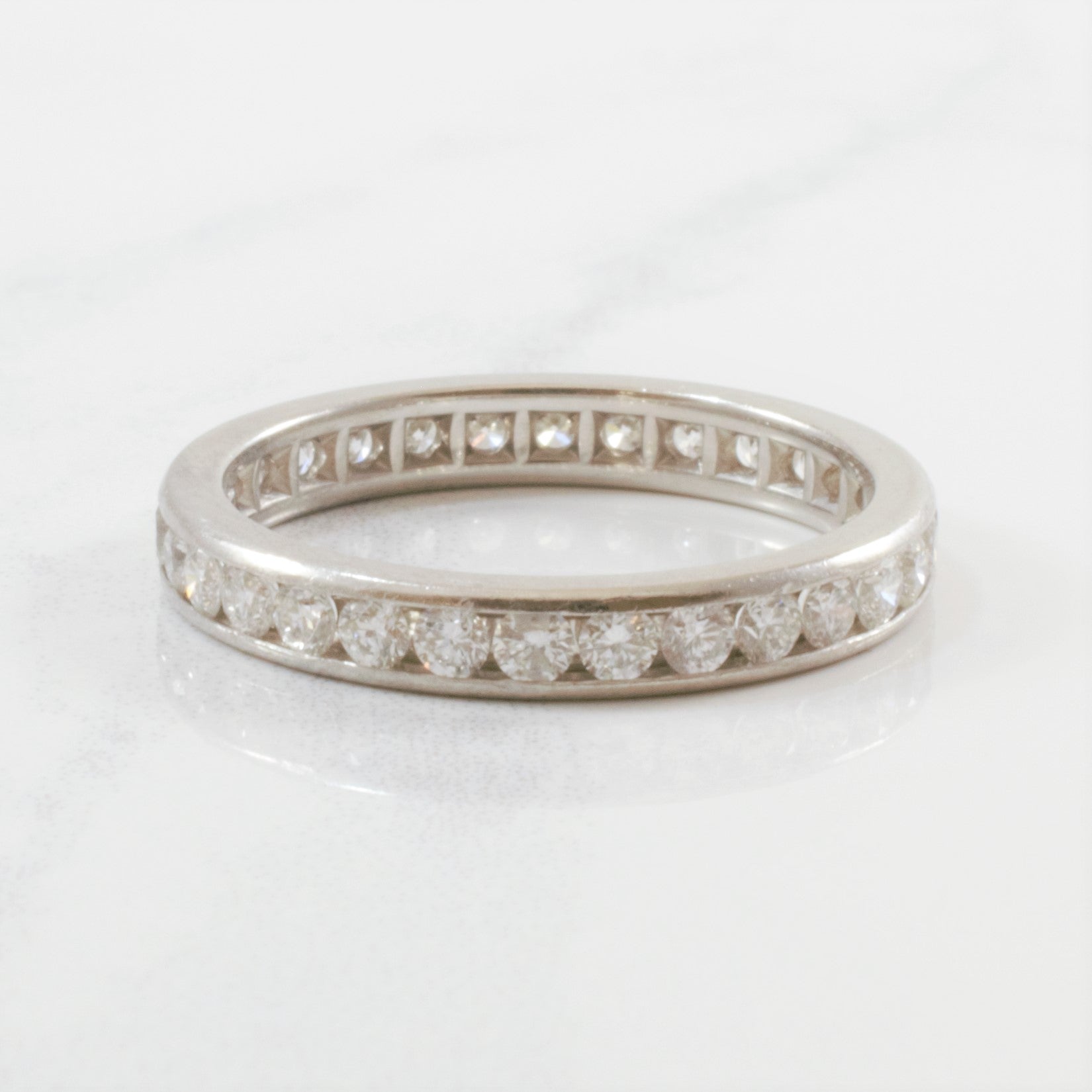 Channel Set Diamond Eternity Band | 1.00 ctw | SZ 7 |