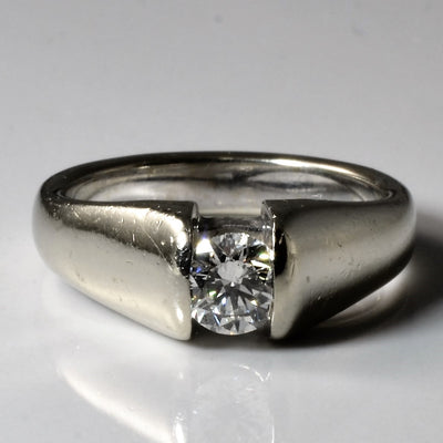 Tension Set Diamond Engagement Ring | 0.51ct | SZ 6.25 |
