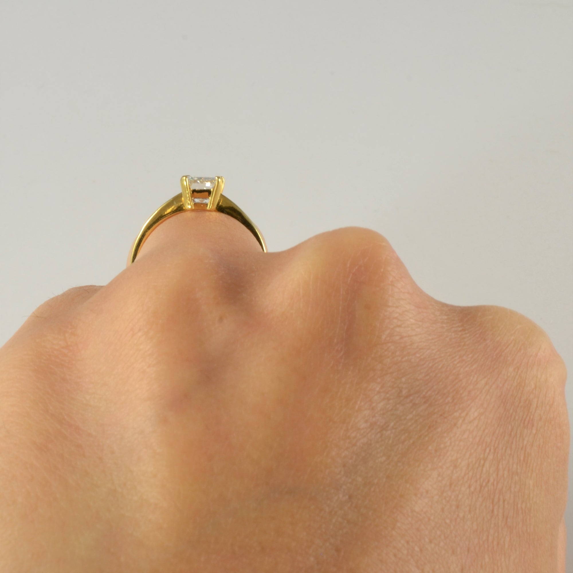 Elegant Emerald Cut Diamond Engagement Ring | 1.00ct | SZ 5 |