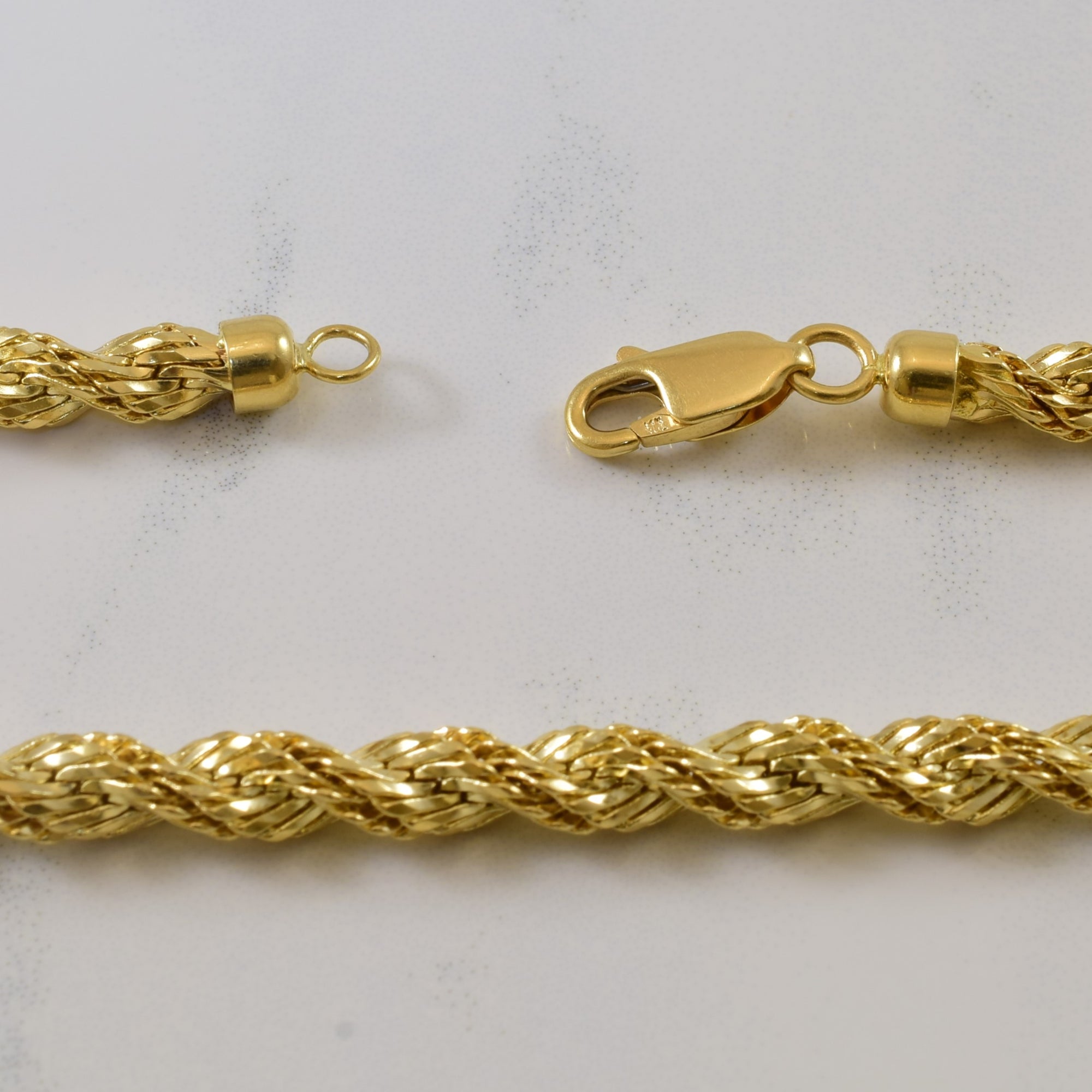 14k Yellow Gold Rope Chain | 20