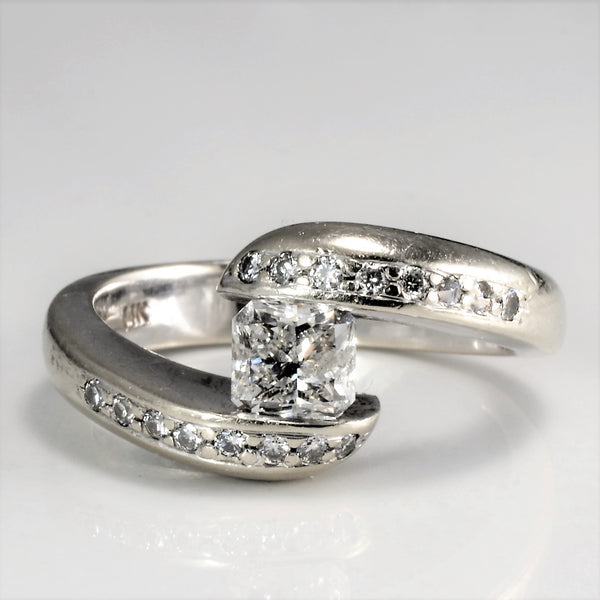 Bypass Canadian Diamond Engagement Ring | 0.78 ctw, SZ 5.25 |