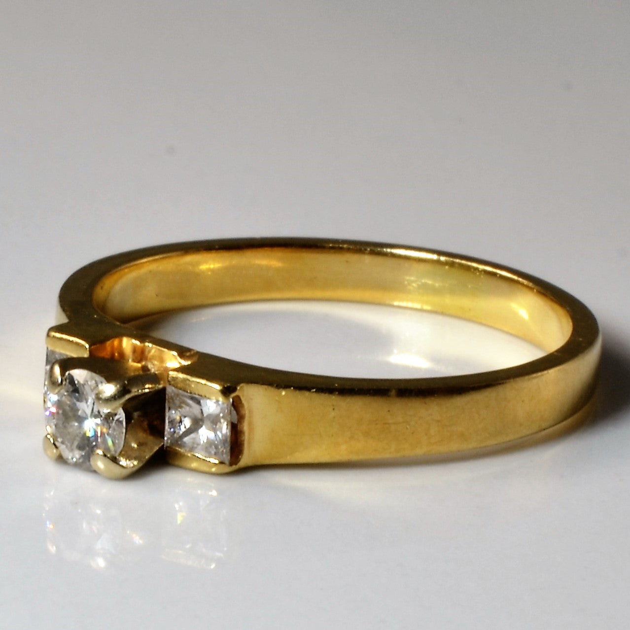 Three Stone Diamond Ring | 0.40ctw | SZ 8.25 |