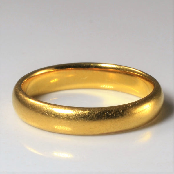 1940s Yellow Gold Band | SZ 6 |