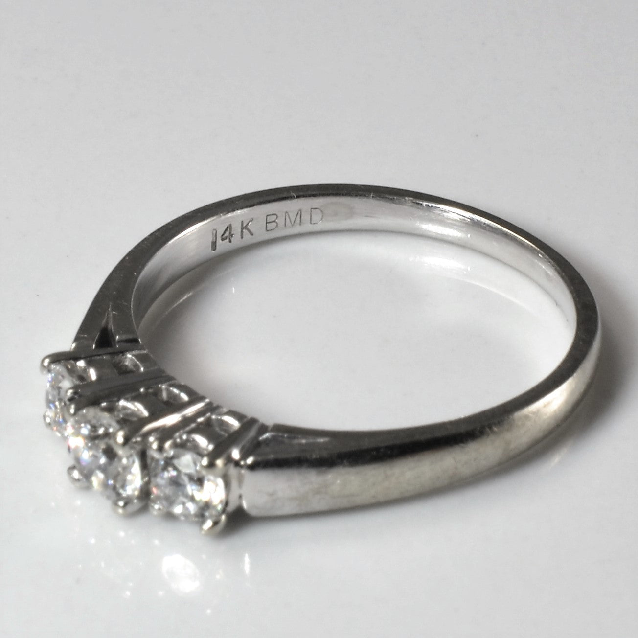 Three Stone Diamond Ring | 0.43ctw | SZ 7 |