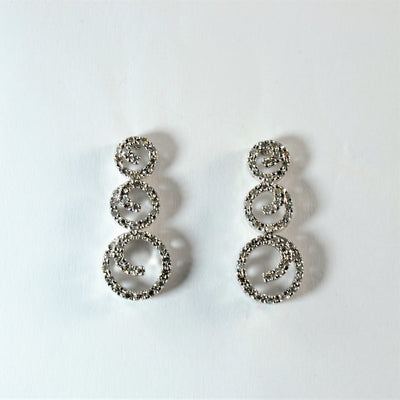 Pave Diamond Swirl Earrings | 0.65ctw |
