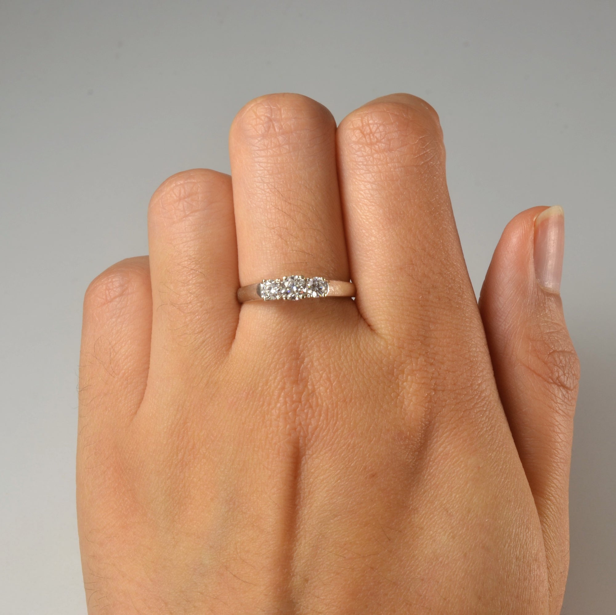 Three Stone Diamond Ring | 0.43ctw | SZ 7 |