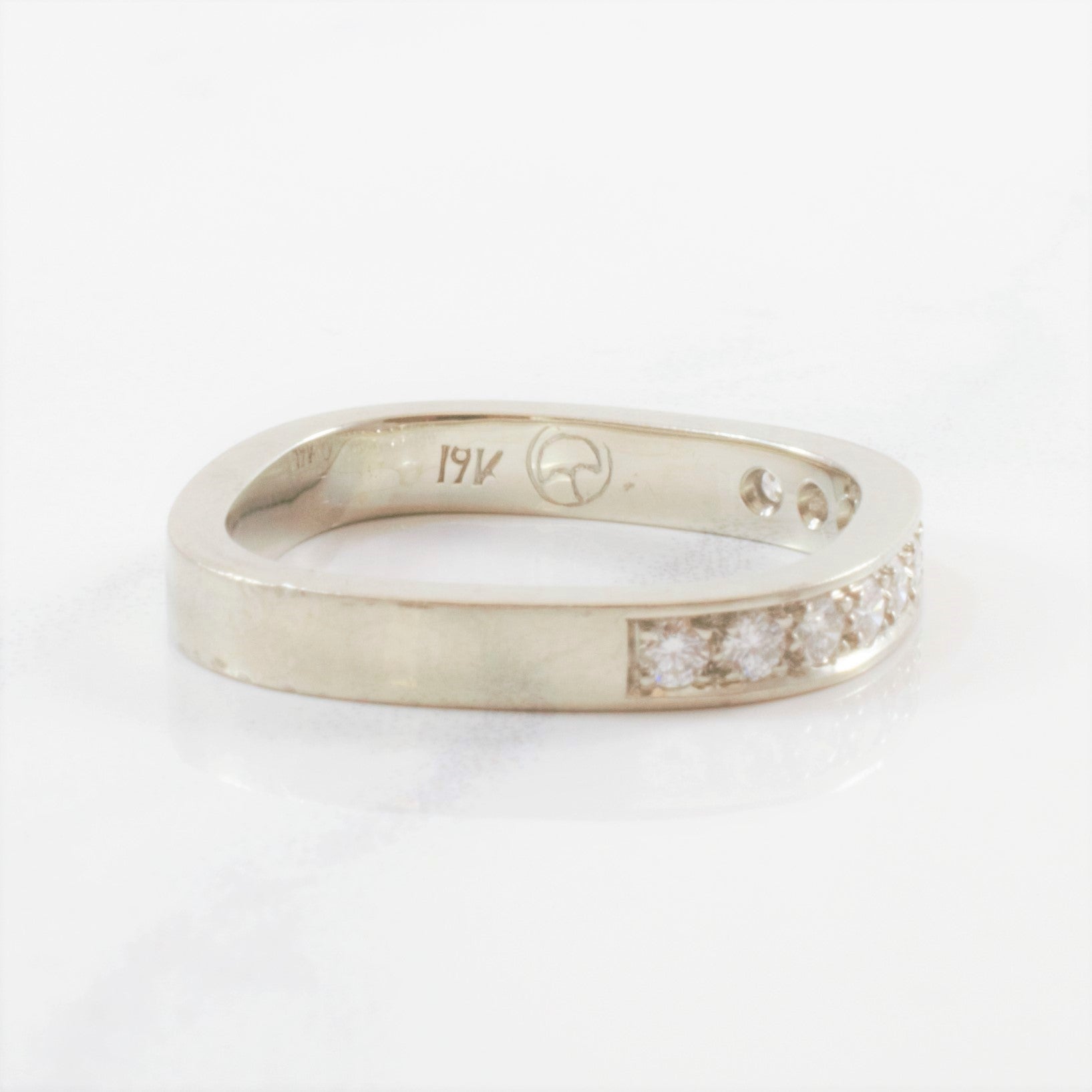 Soft Square Semi Eternity Band | 0.23 ctw | SZ 5.5 |