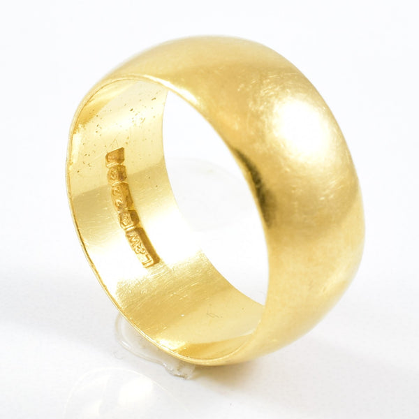 1960s Wide Gold Band | SZ 6.25 |
