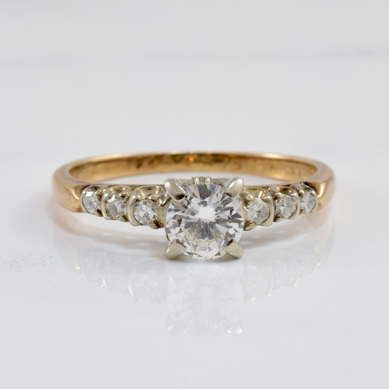 Diamond Engagement Ring | 0.44 ctw SZ 6 |