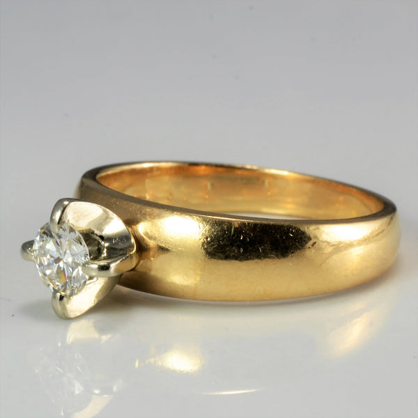 'Birks' Solitaire Diamond Engagement Ring | 0.28 ct, SZ 6 |