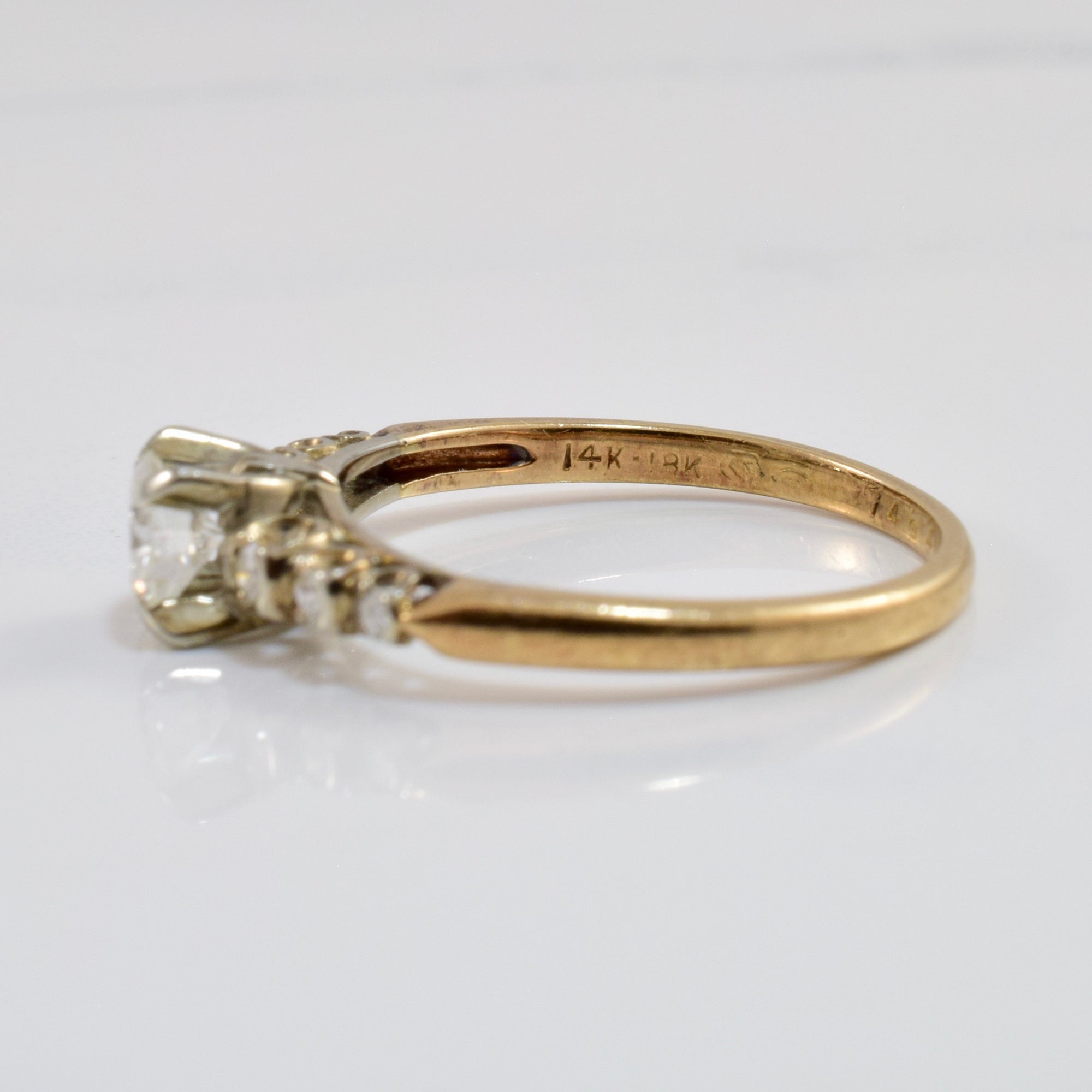 Diamond Engagement Ring | 0.44 ctw SZ 6 |