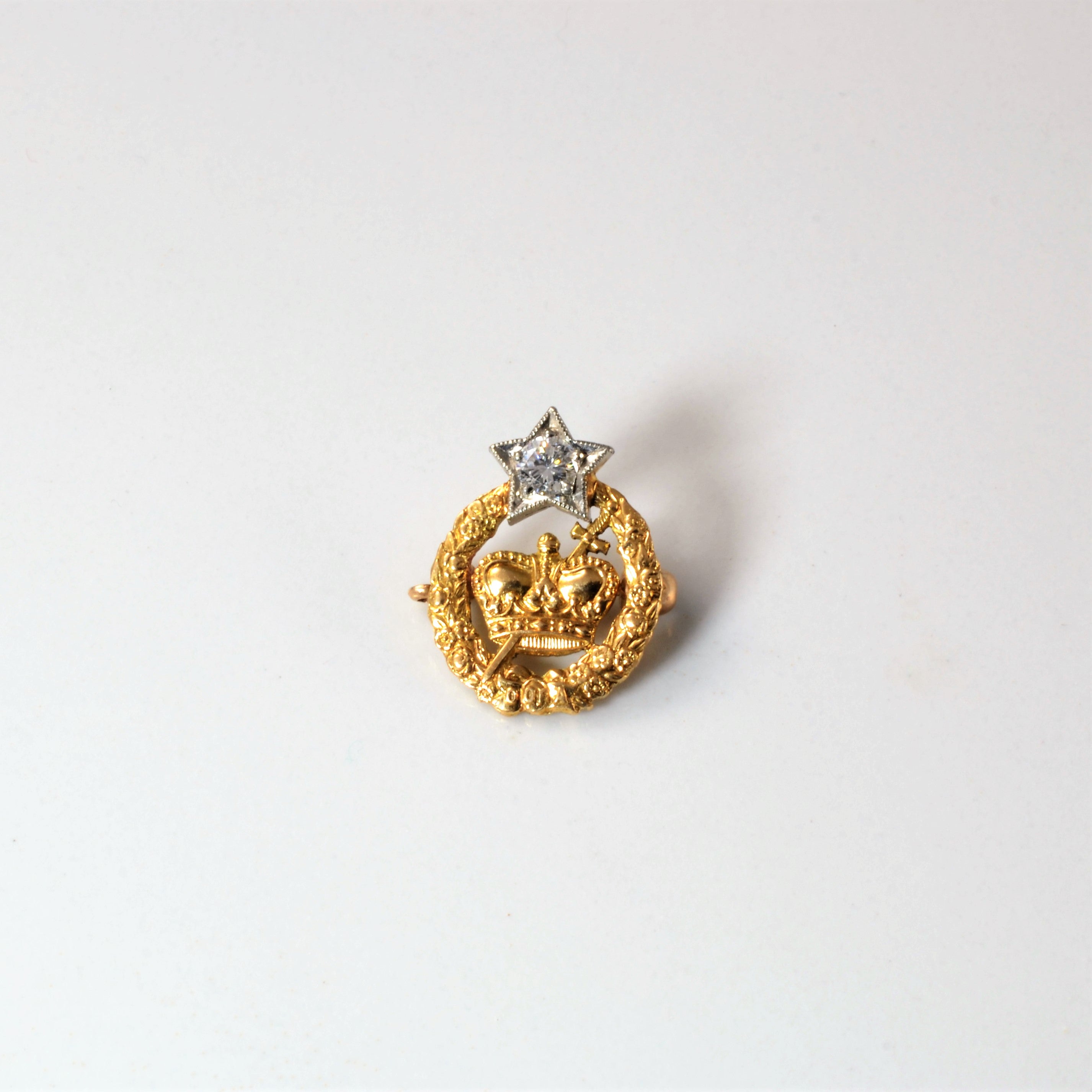 Edwardian Era Order of the Amaranth Pin | 0.10ct |