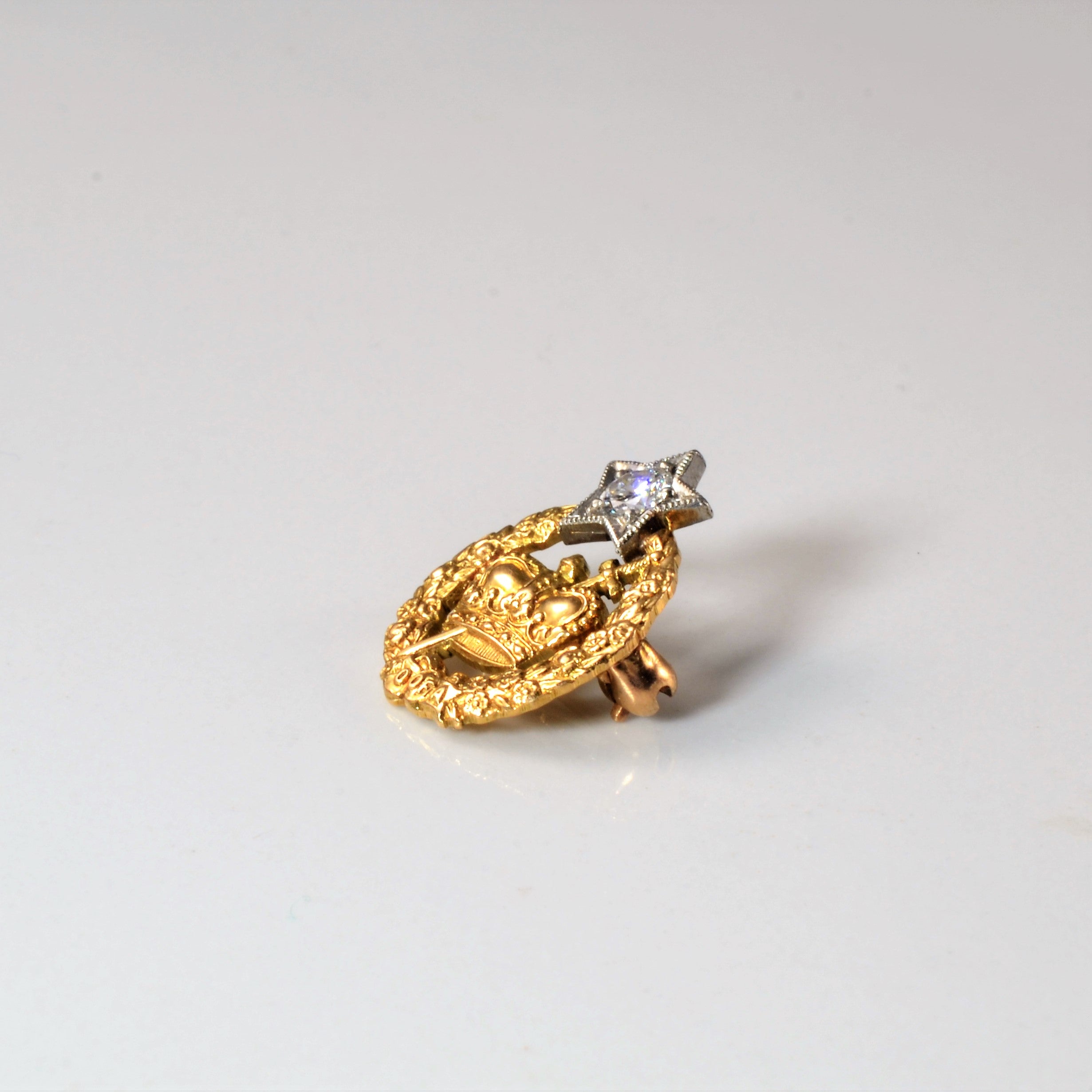 Edwardian Era Order of the Amaranth Pin | 0.10ct |