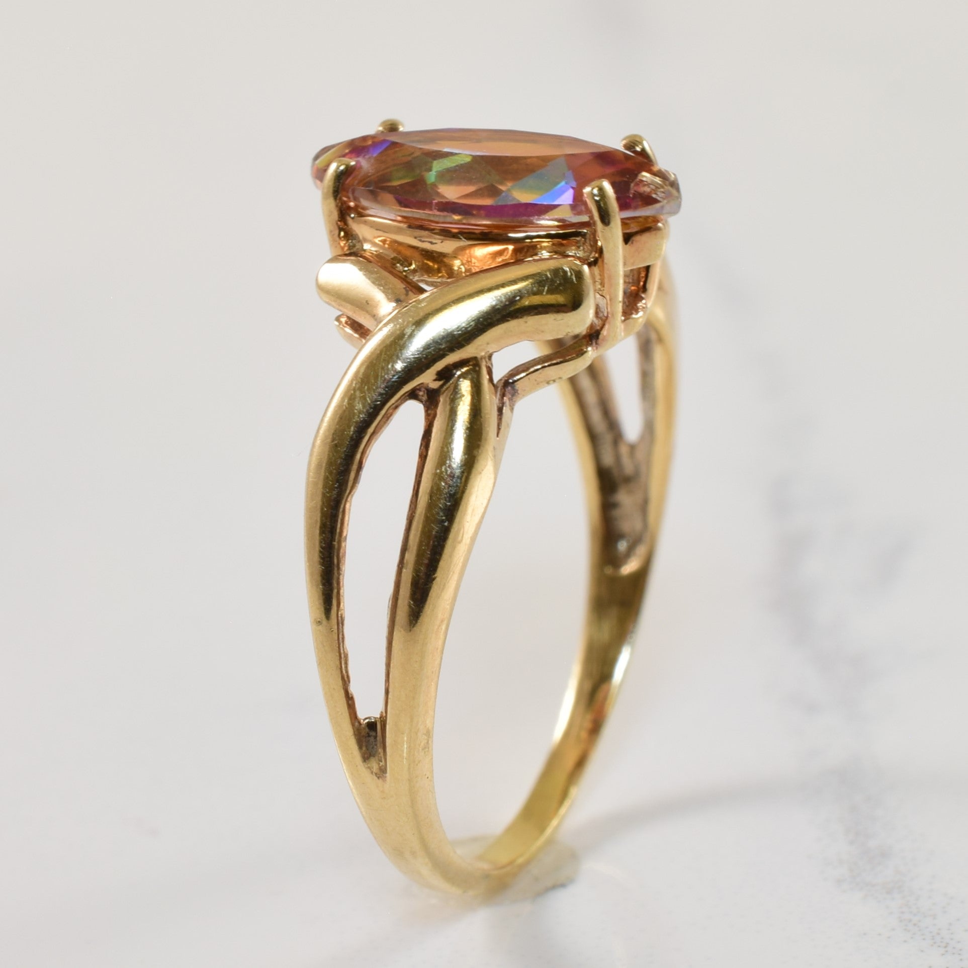 Sunset Mystic Topaz Ring | 1.60ct | SZ 8.25 |