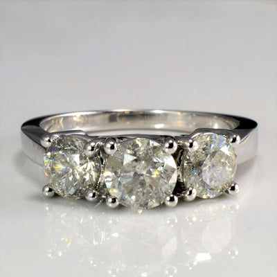 Three Stone Diamond Engagement Ring | 1.00 ctw, SZ 7 |