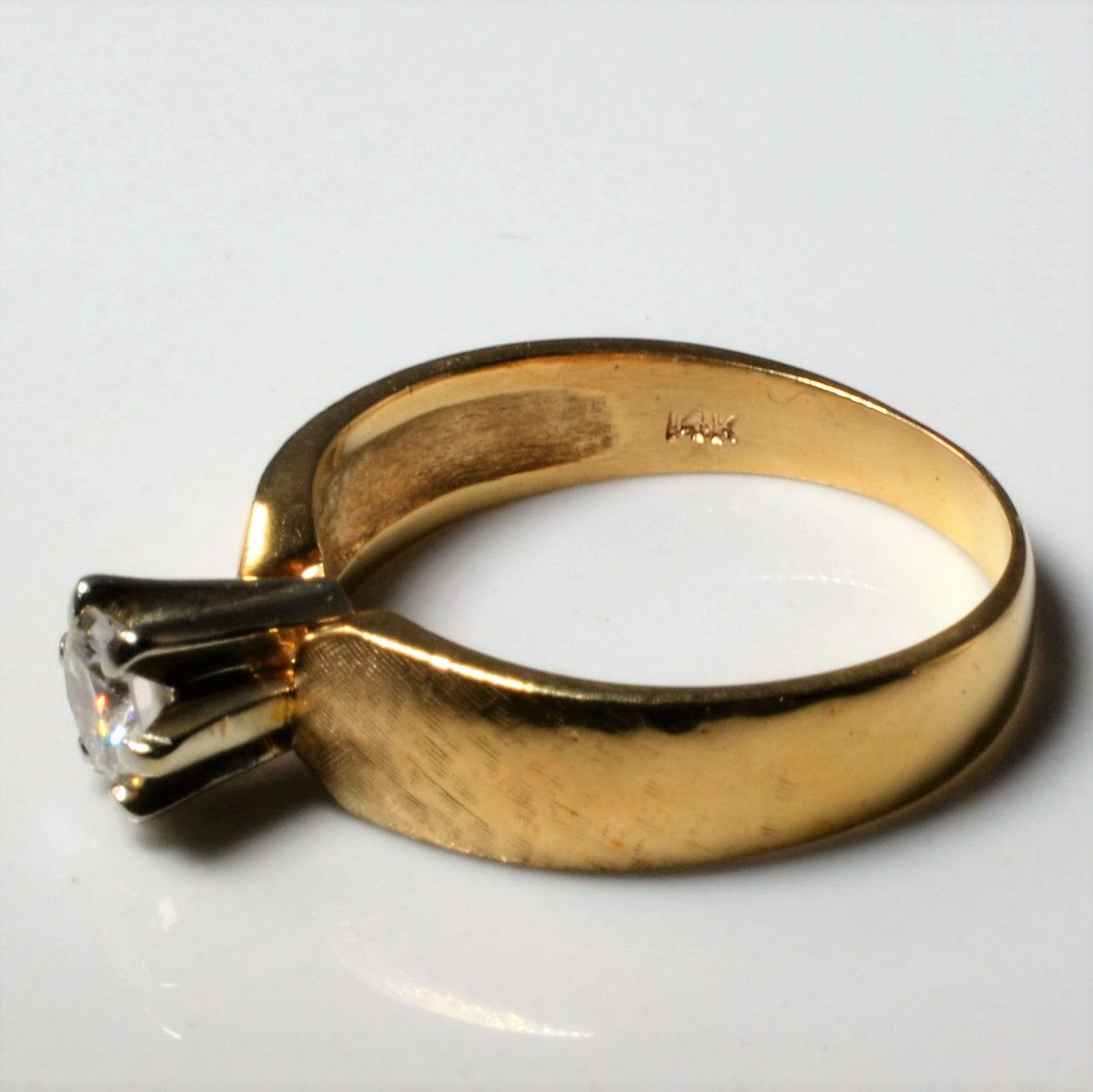 Birks' Crosshatched Diamond Ring | 0.33ct | SZ 6.25 |