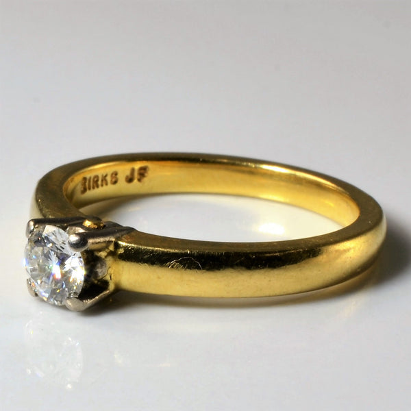 Birks' Diamond Solitaire Engagement Ring | 0.31ct | SZ 6.5 |