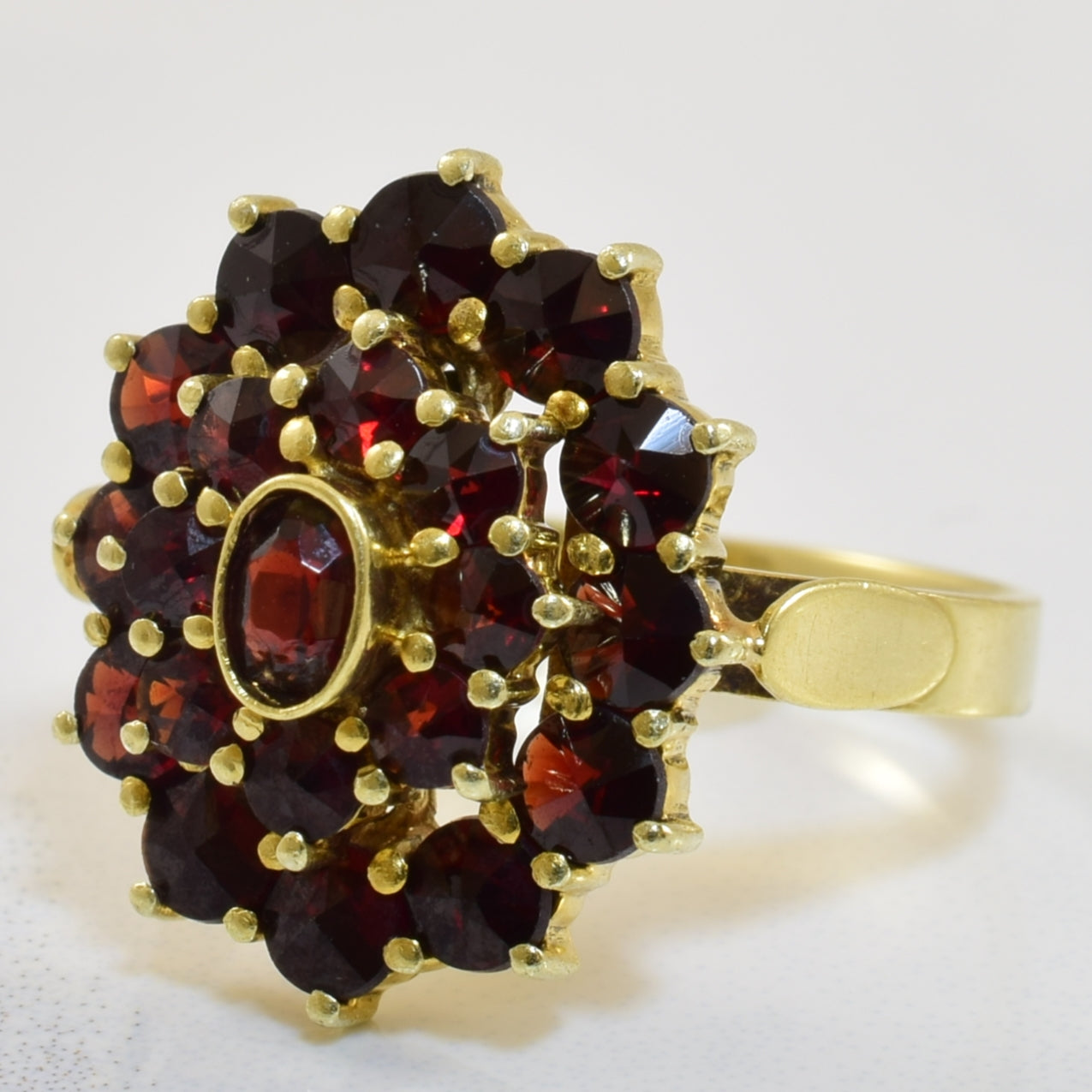 Garnet Cocktail Ring | 1.20ctw | SZ 4.5 |