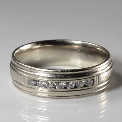 Channel Set Diamond Band | 0.25ctw | SZ 13 |