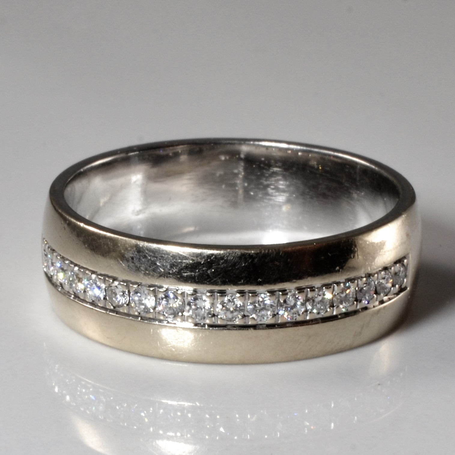 Round Brilliant Diamond Band | 0.26ctw | SZ 9.75 |