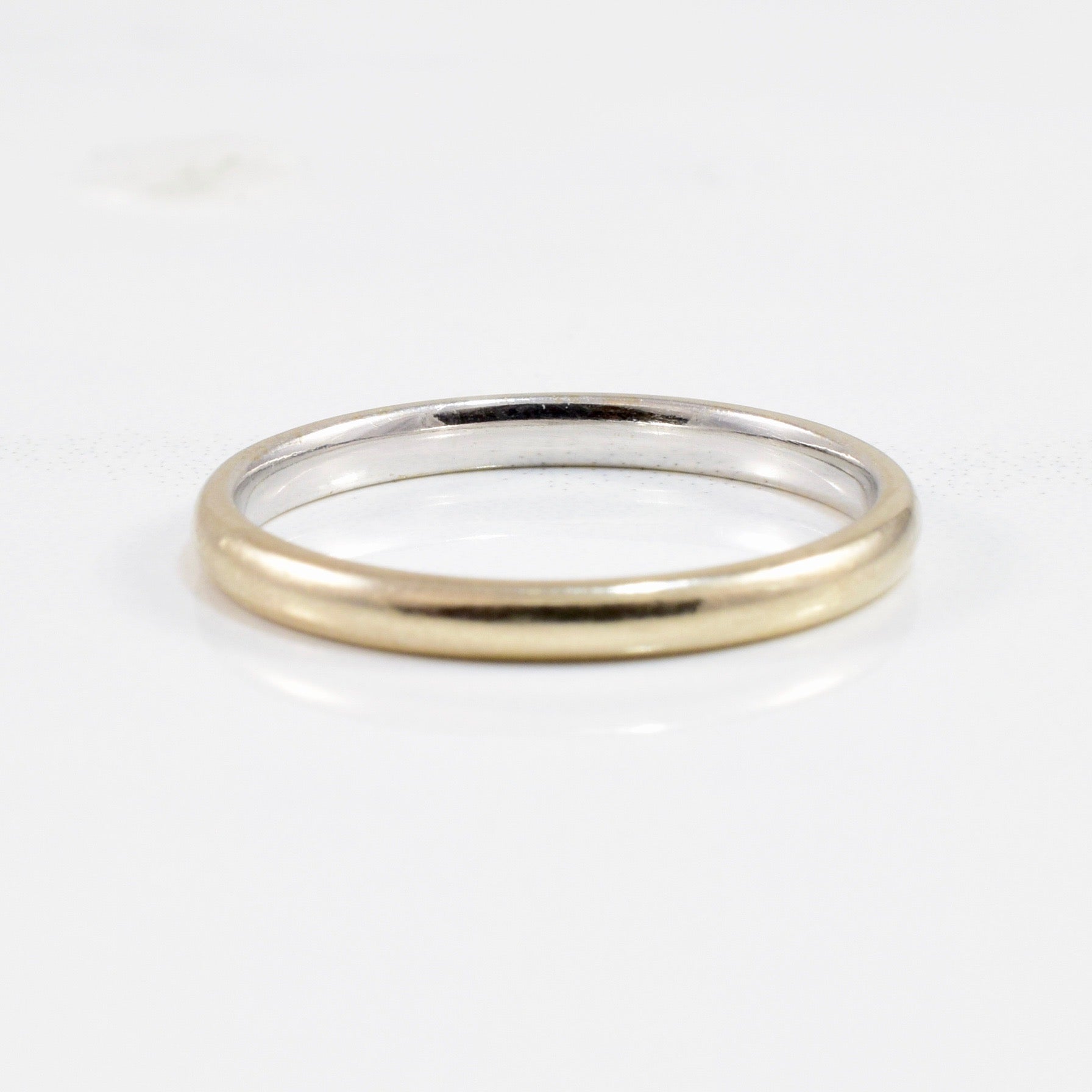 White Gold Band | SZ 6.75 |
