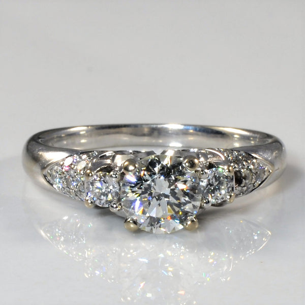Multi Diamond Engagement Ring | 1.27ctw | SZ 8.5 |