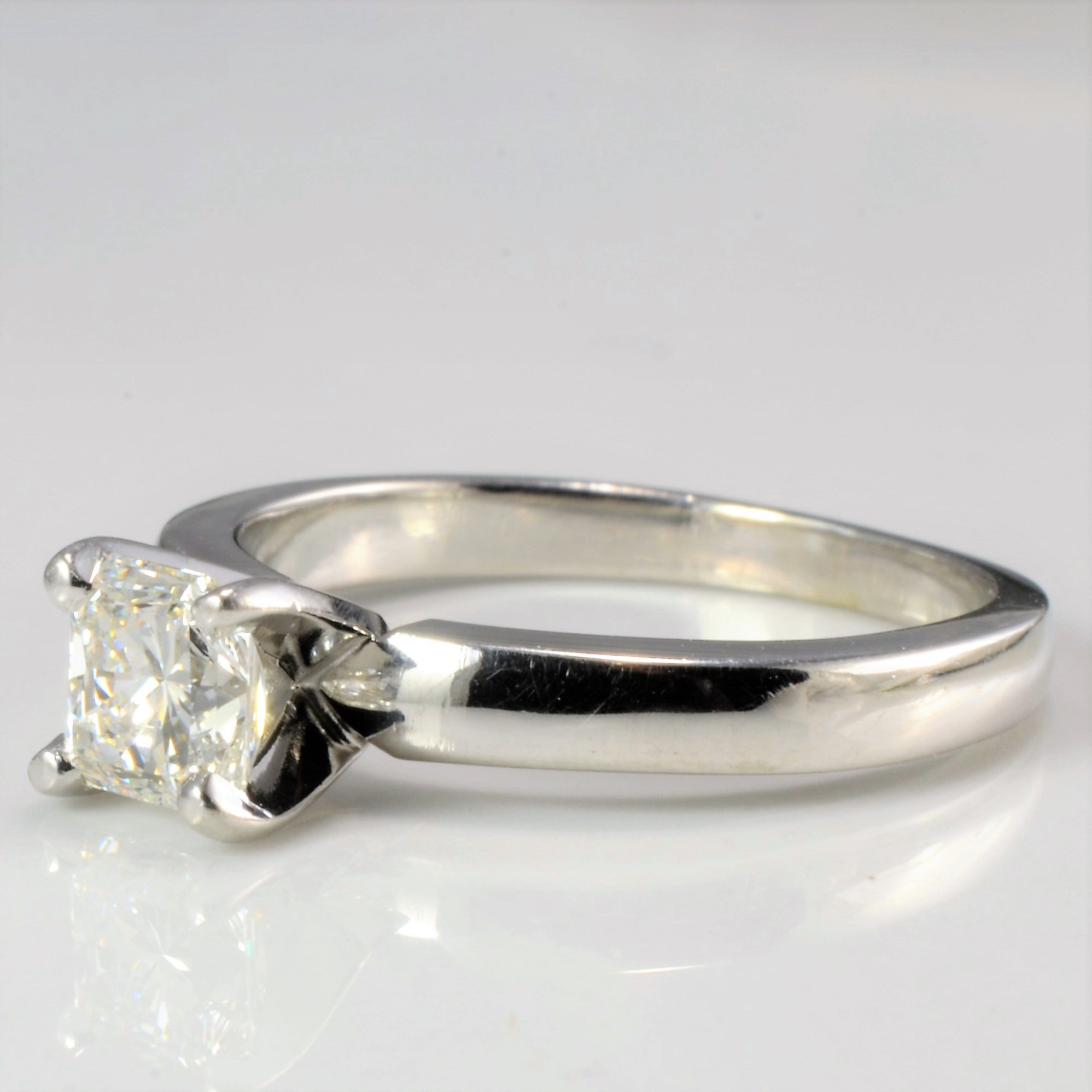 Prong Set Princess Diamond Engagement Ring | 0.58 ct, SZ 4.25 |