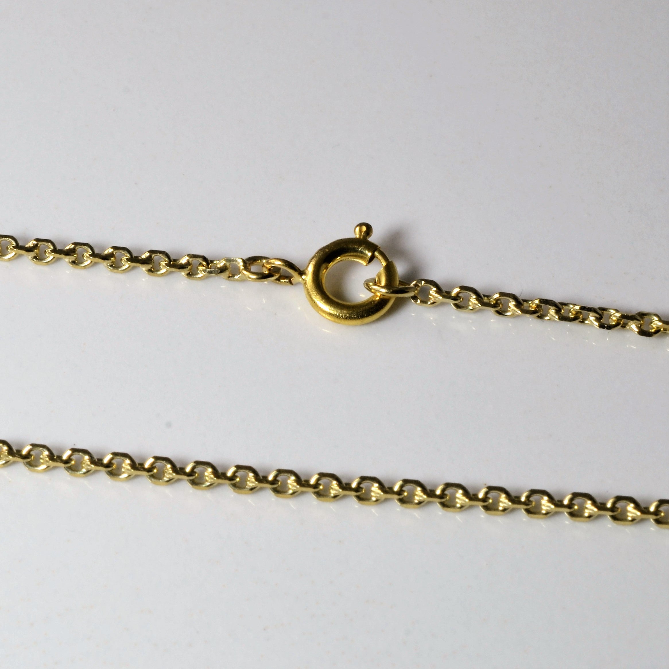 14k Yellow Gold Long Rolo Chain | 27"|