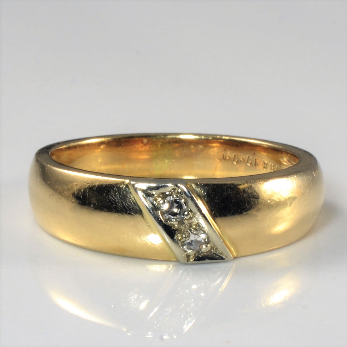 Single Cut Diamond Band | 0.08ctw | SZ 8.75 |